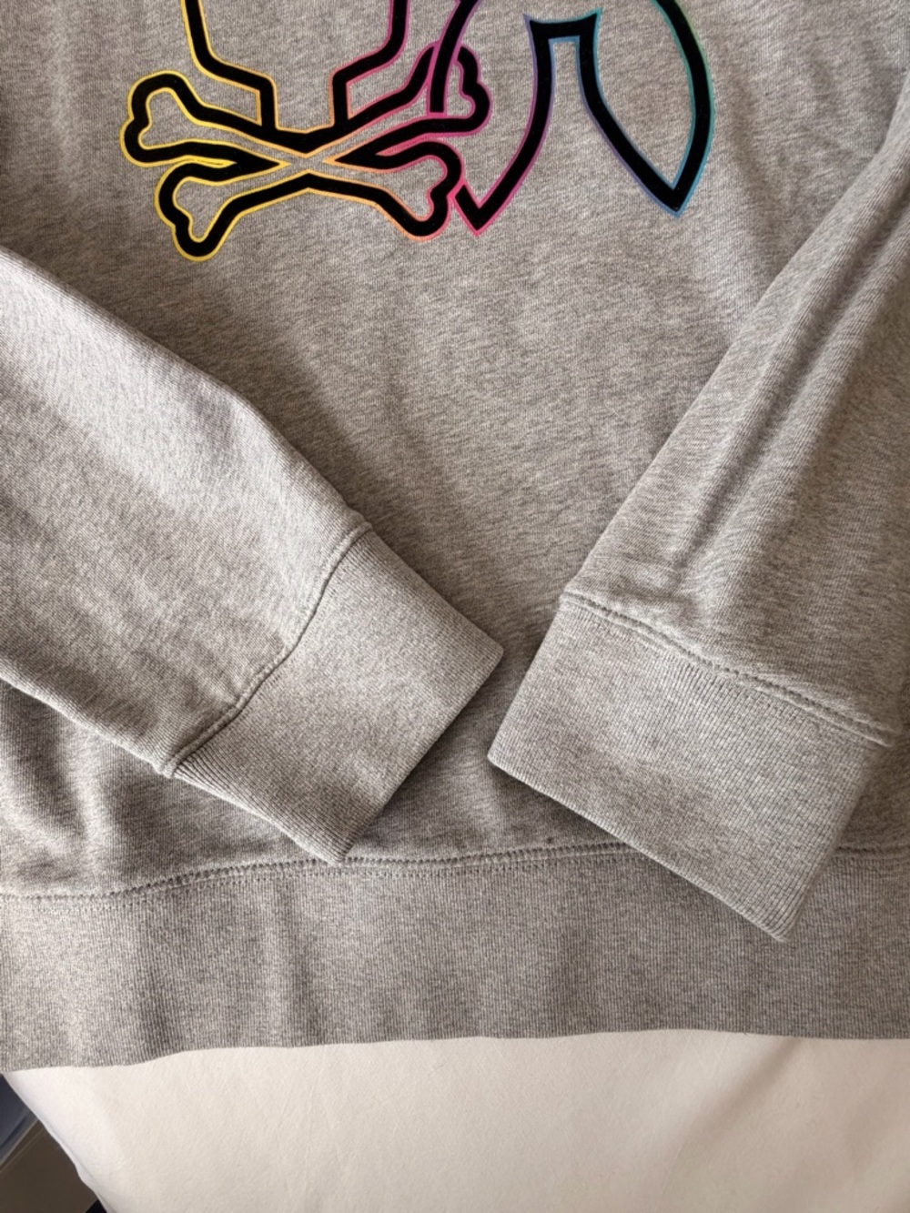 Men’s Psycho Bunny Gray Sweatshirt Large - Picture 5 of 8